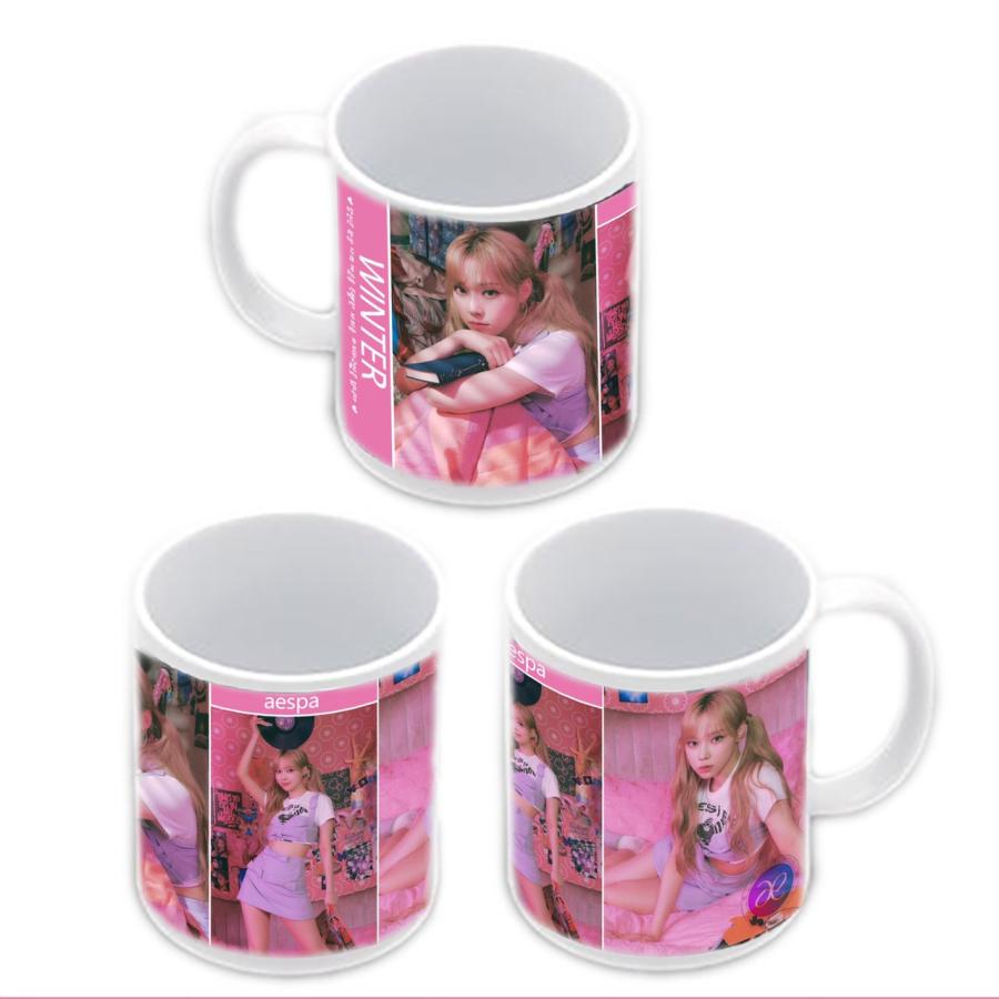 ウィンター aespa エスパ マグカップ 韓流 グッズ cb211-2 : アンジー
