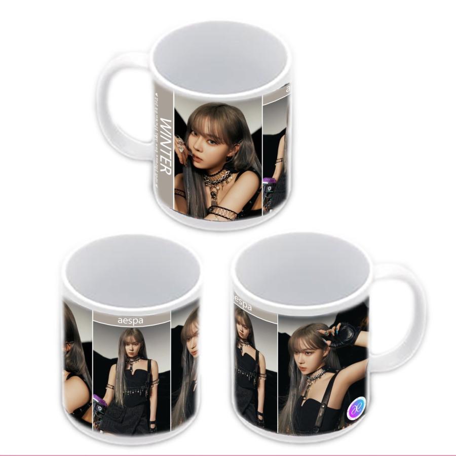 aespa ウィンター pink christmas マグカップ コップ aespa