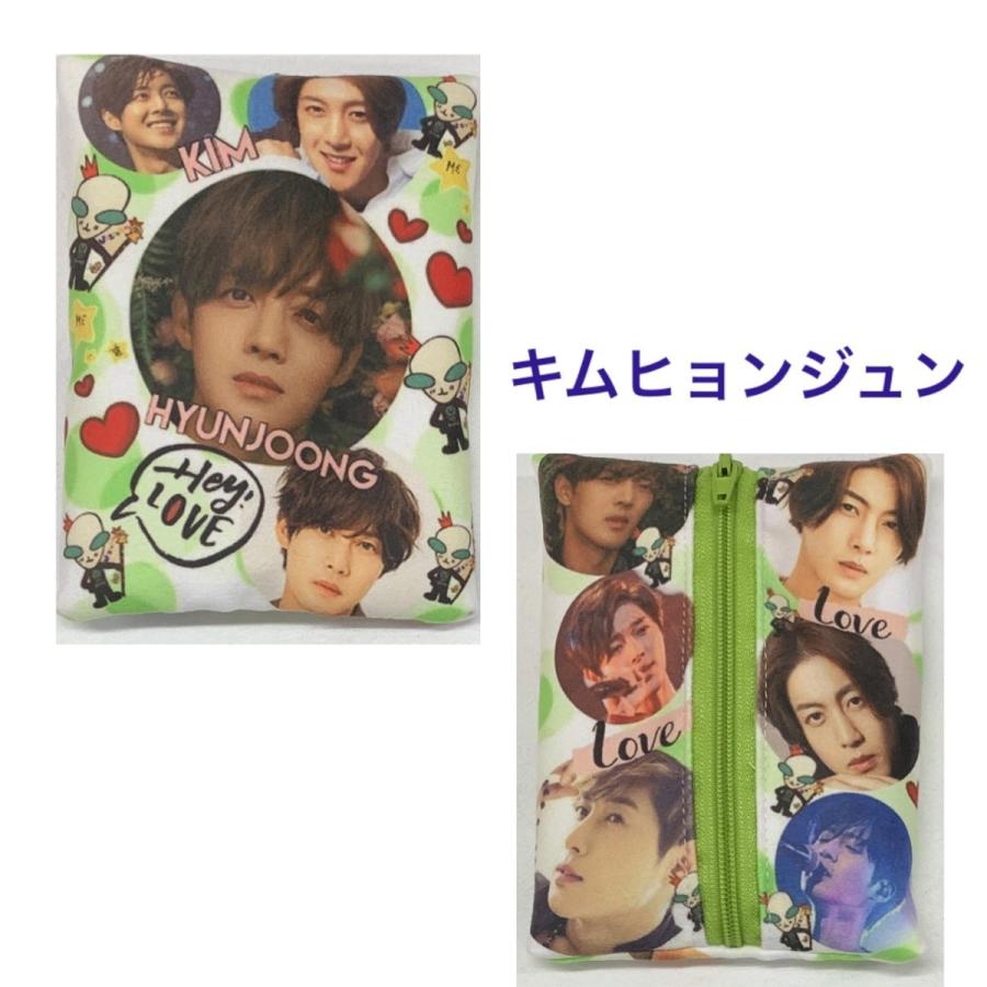 キムヒョンジュン ポケット ティッシュ ケース ファスナー付き ミニ ポーチ 小物入れ 韓流 グッズ Dy118 1 Dy118 1 アンジーソウル 通販 Yahoo ショッピング