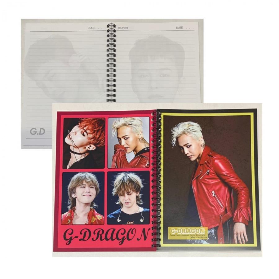 ジードラゴン Bigbang ビッグバン スプリング ノート A5 韓流 グッズ Eh010 1 Eh010 1 アンジーソウル 通販 Yahoo ショッピング