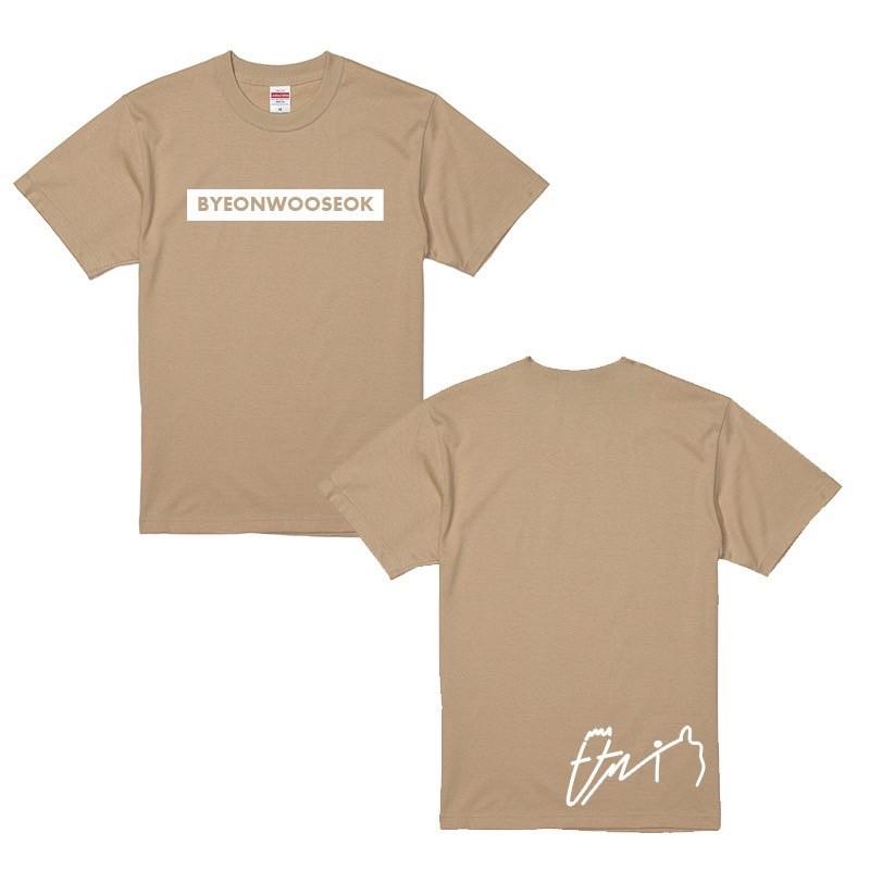 ビョンウソク Tシャツ 男女兼用 綿100％ 韓流 グッズ ep101-1