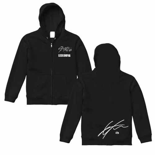 リノ StrayKids ストレイキッズ スキズ 前あき フルジップ パーカー