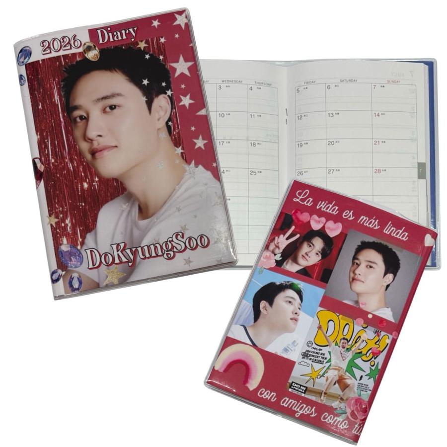 31.EXO D.O. ギョンス　경수 디오マスターグッズ(ODE) ドギョンス EXO D.O ディオ 2026 2027 卓上 カレンダー DESK CALENDAR