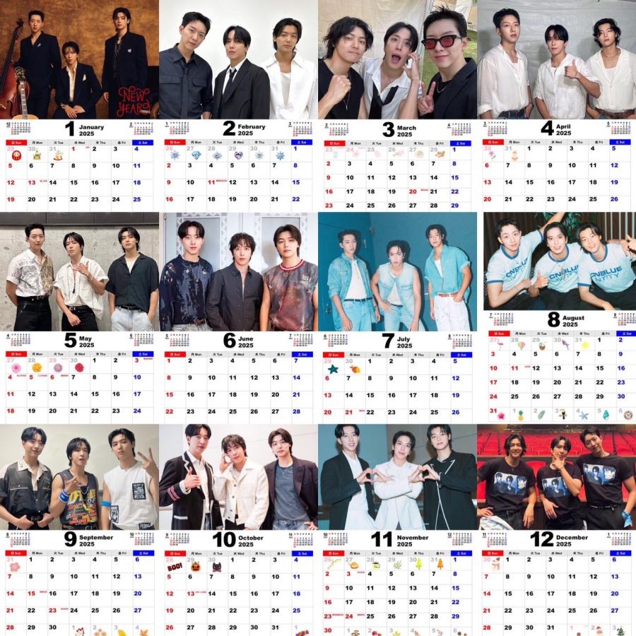 CNBLUE 2025-2026 カレンダー 2種セット CNBLUE 2025-2026 カレンダー 2種セット 商品詳細ページ | FNC