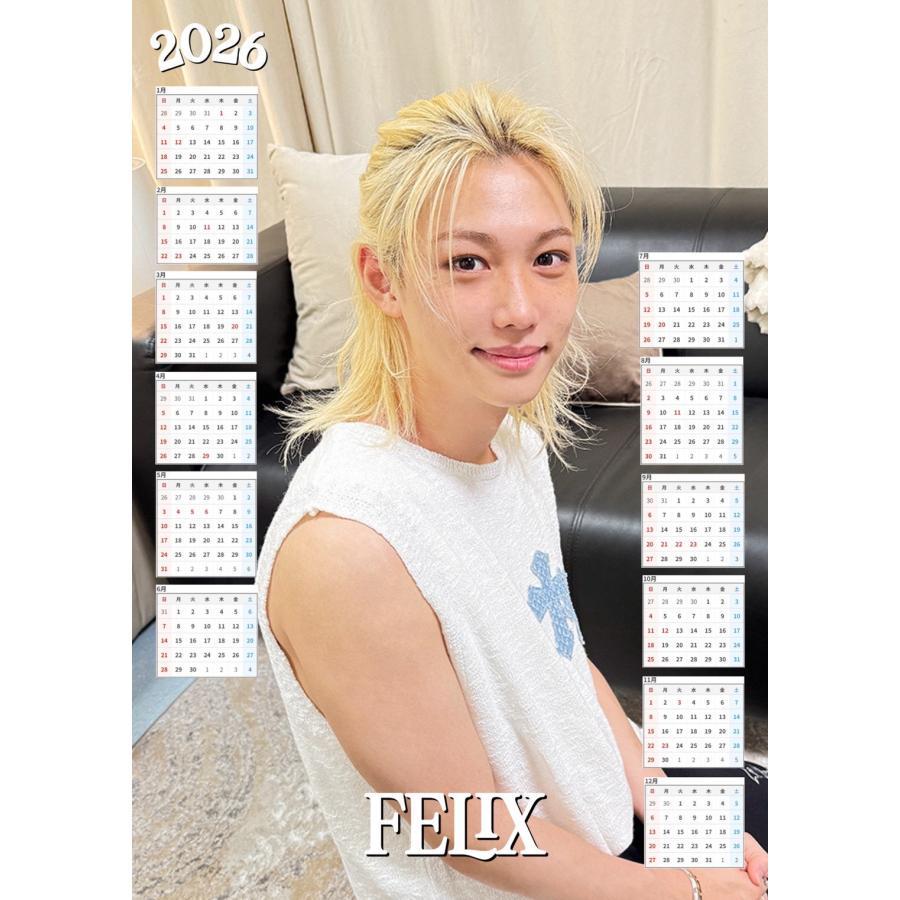 フィリックス StrayKids ストレイキッズ スキズ 2026 ラミネート