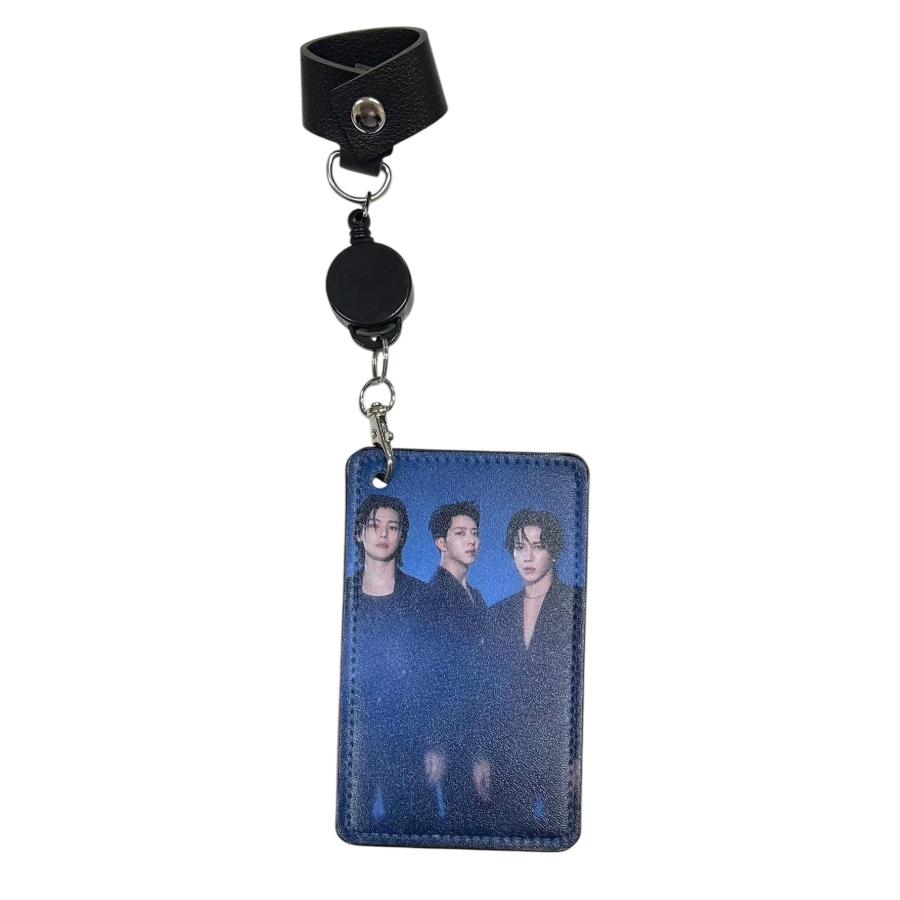CNBLUE シーエヌブルー ICカードケース パスケース リール付き バッグ