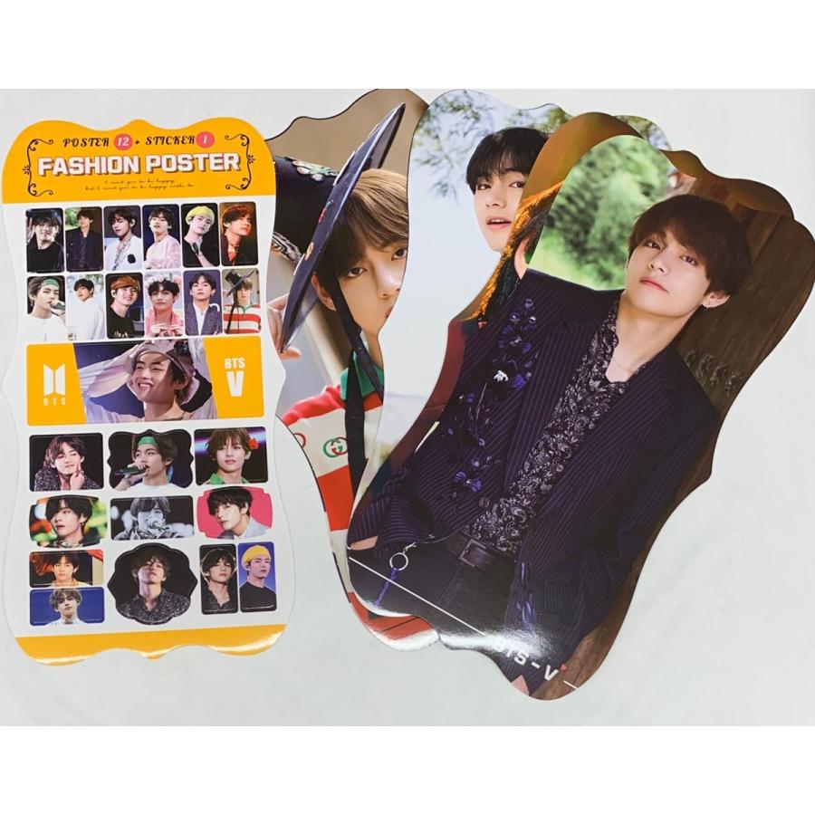 V ブイ Bts 防弾少年団 ファッション ポスター 12p 韓流 グッズ Gh001 4 Gh001 4 アンジーソウル 通販 Yahoo ショッピング