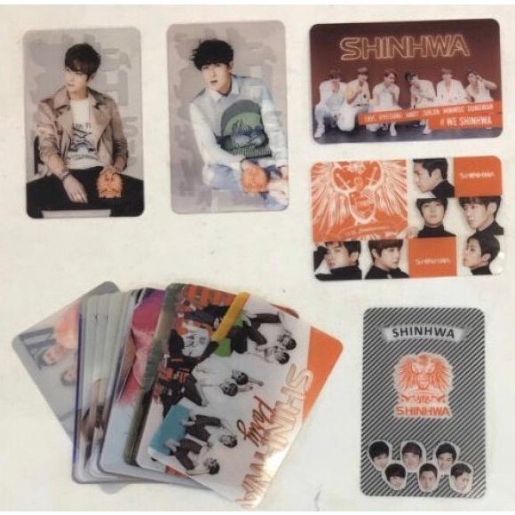 SHINHWA 神話 透明 カードセット 韓流 グッズ gi025-1 : アンジー
