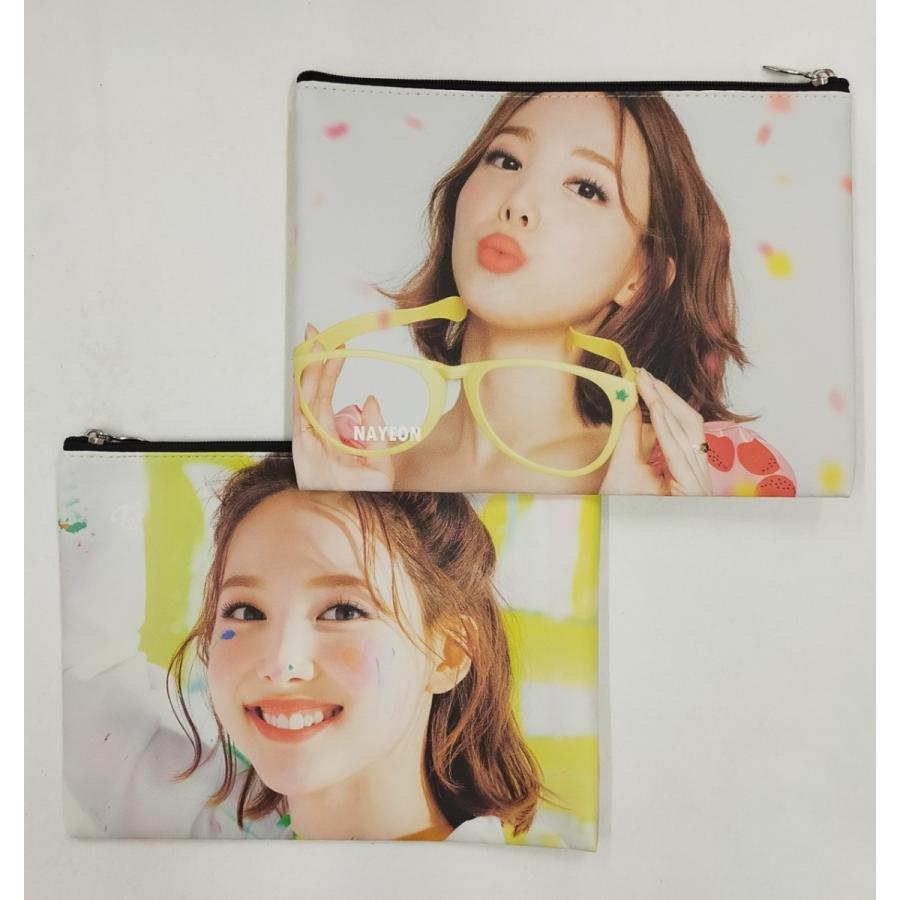 ナヨン TWICE トゥワイス 柔らかい 合皮製 ポーチ 小物入れ 韓流