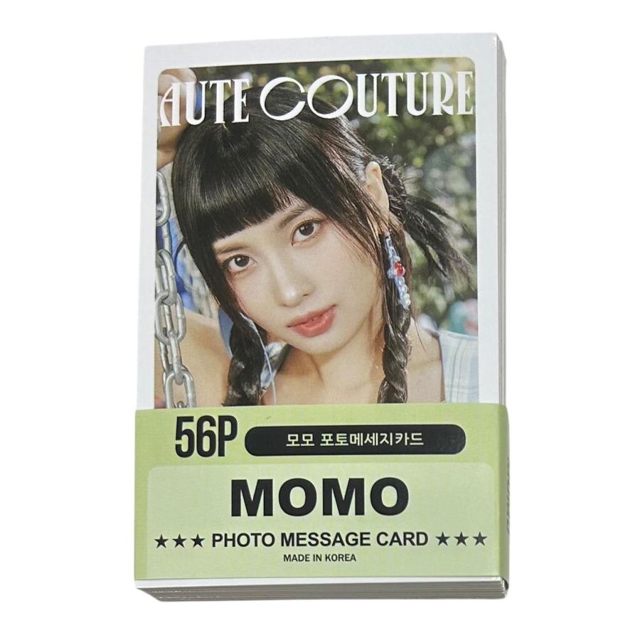 モモ TWICE トゥワイス フォトメッセージカード 56P 韓流 グッズ gv016