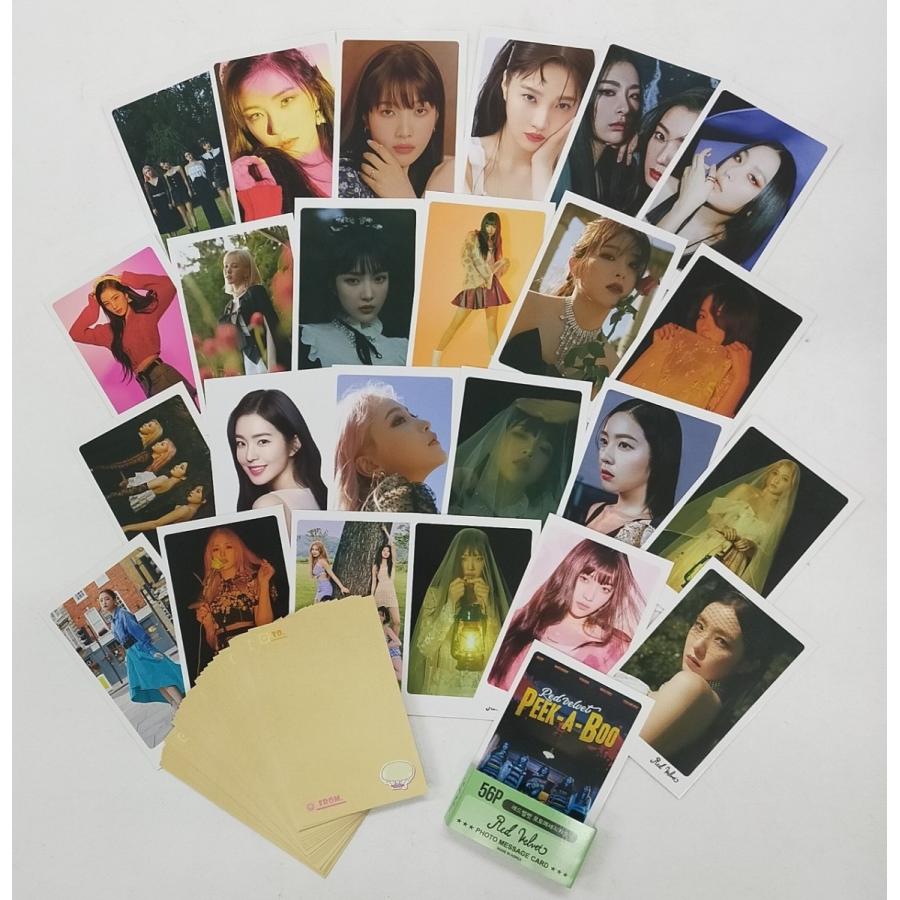 RedVelvet レッドベルベット フォトメッセージカード 56P 韓流 グッズ