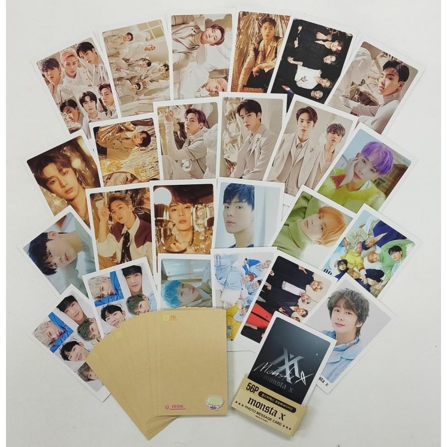 MONSTA X モンスタX フォトメッセージカード 56P 韓流 グッズ gv032-1 