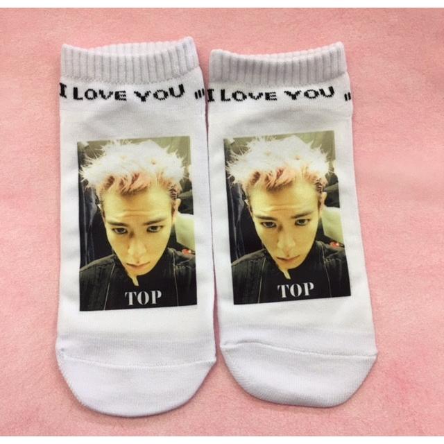 TOP トップ BIGBANG ビッグバン くつ下 ソックス 靴下 韓流 グッズ
