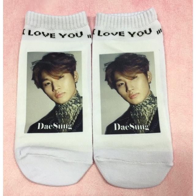BIGBANG テソン DAESUNG トラベルポーチ ルームソックス テソン DAESUNG BIGBANG ビックバン くつ下 ソックス 靴下 韓流 グッズ