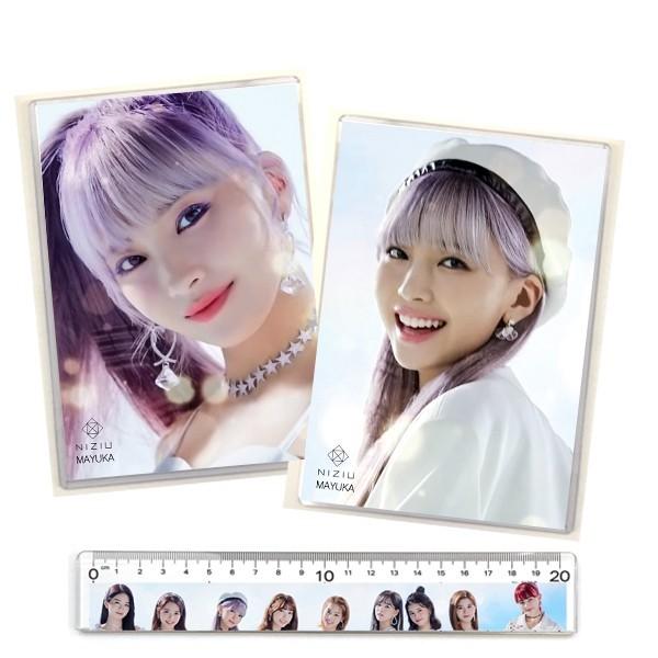 マユカ NiziU ニジュー 下敷き＆ 定規 韓流 グッズ hm016-71