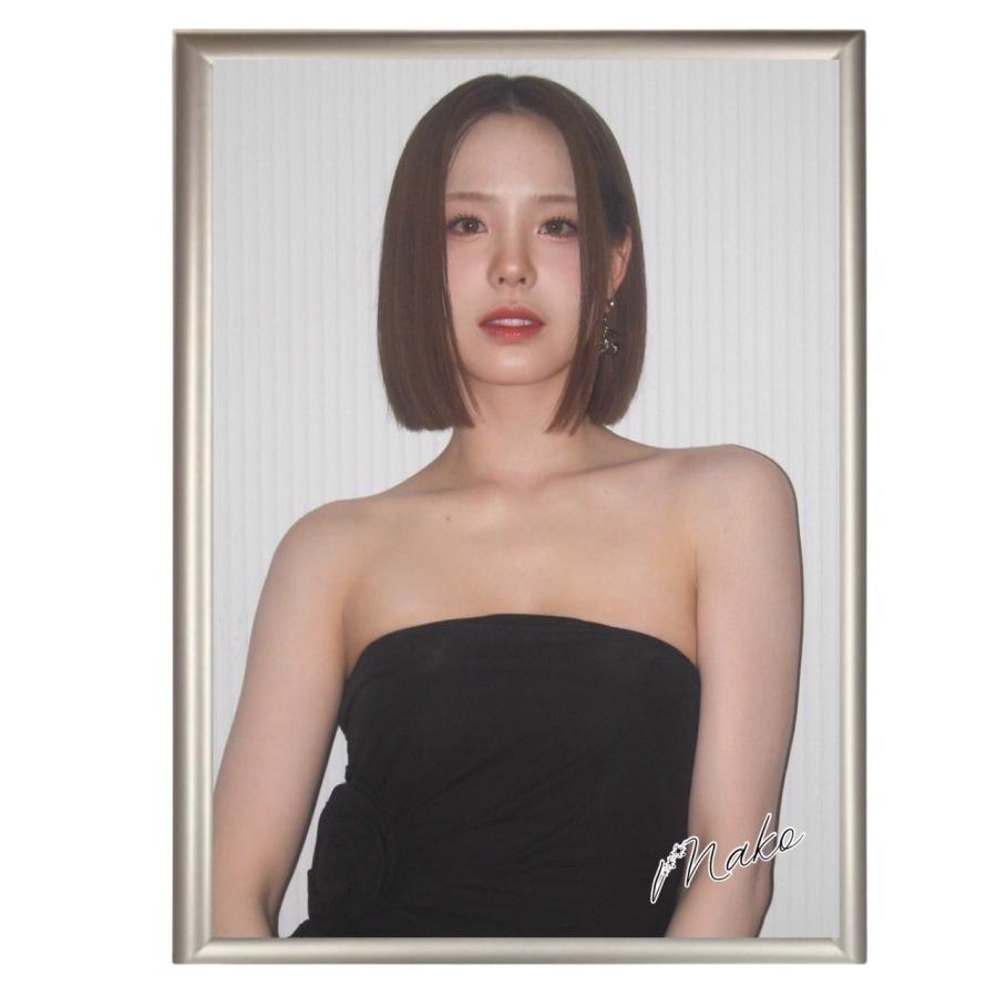 マコ NiziU ニジュー フォトプレート 額入り 写真 A4サイズ 韓流