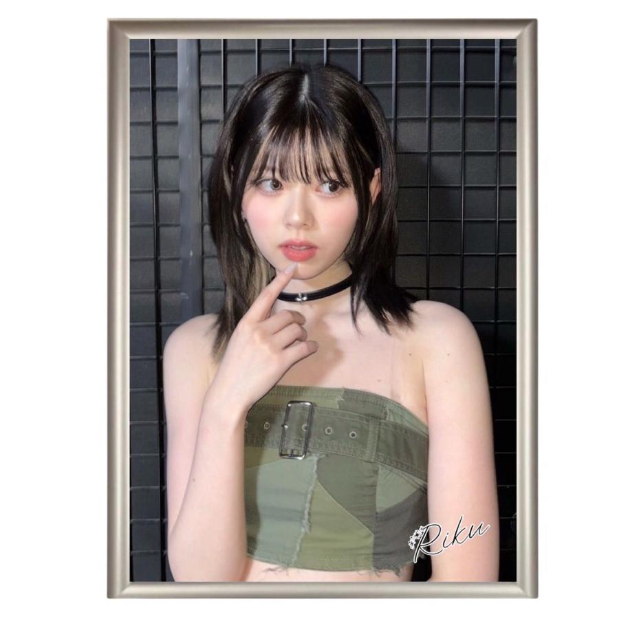 リク NiziU ニジュー フォトプレート 額入り 写真 A4サイズ 韓流