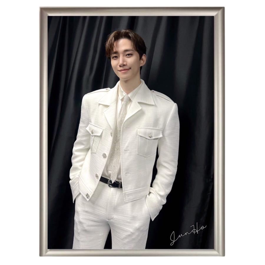 2PM ジュノ フォトプレート 額入り 写真 A4サイズ 韓流 グッズ hp024