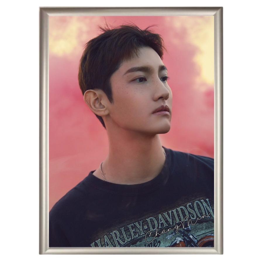 チャンミン TVXQ 東方神起 フォトプレート 額入り 写真 A4サイズ 韓流