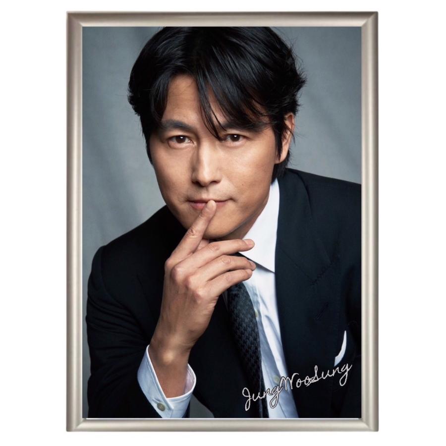 チョンウソン フォトプレート 額入り 写真 A4サイズ 韓流 グッズ hp078