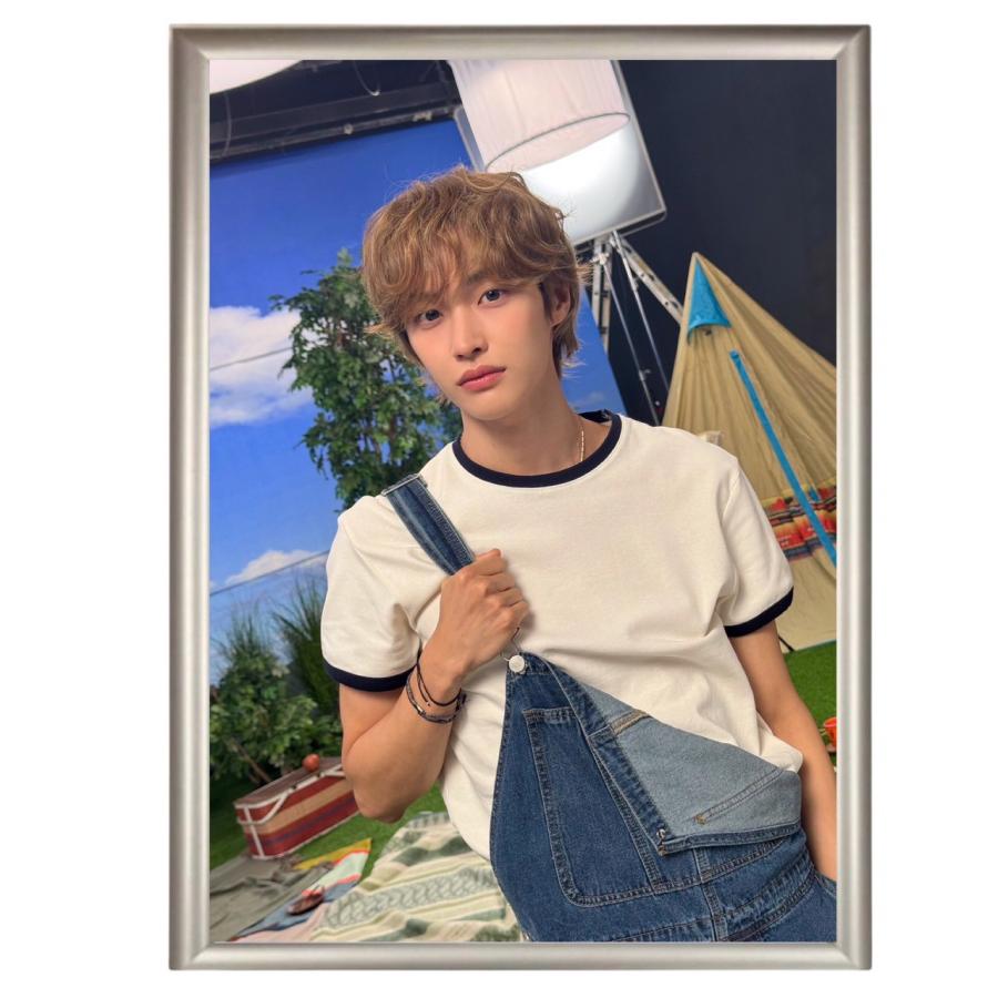 ウォンビン RIIZE ライズ フォトプレート 額入り 写真 A4サイズ 韓流