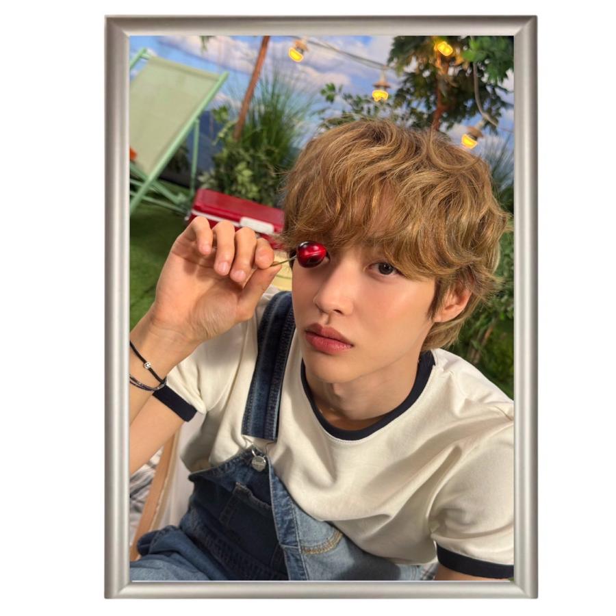 ウォンビン RIIZE ライズ フォトプレート 額入り 写真 A4サイズ 韓流