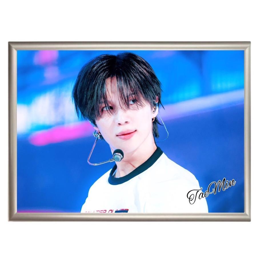 テミン SHINee シャイニー フォトプレート 額入り 写真 A4サイズ 韓流  