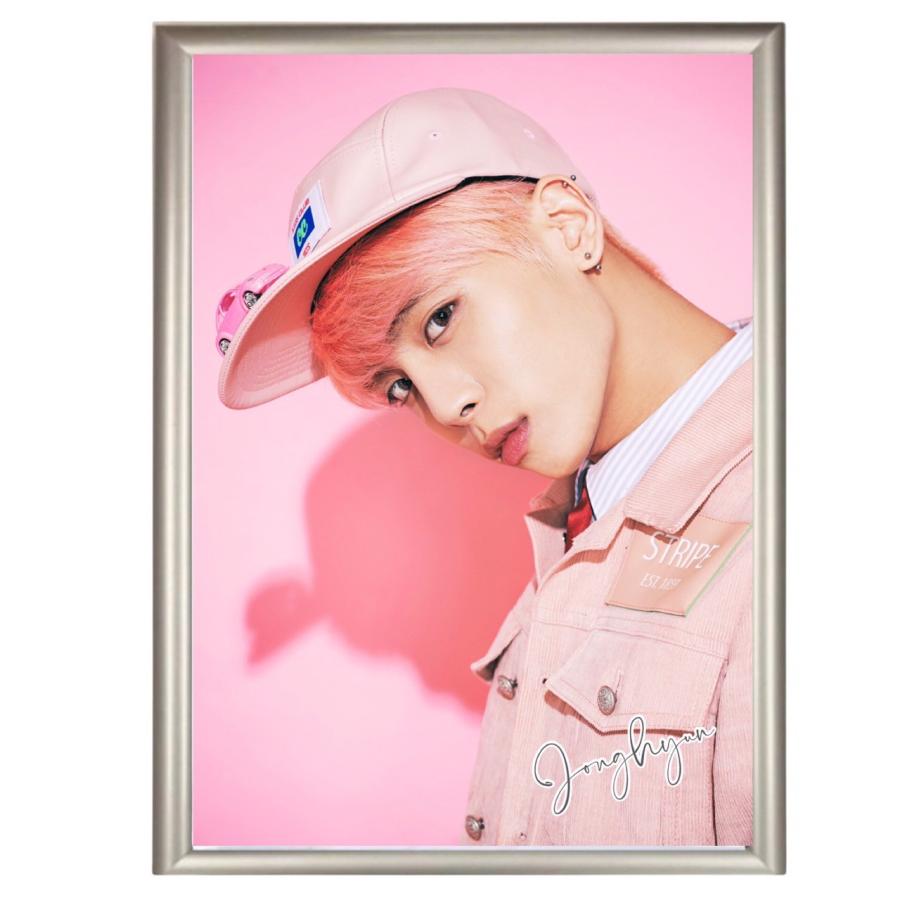 ジョンヒョン SHINee シャイニー フォトプレート 額入り 写真 A4サイズ