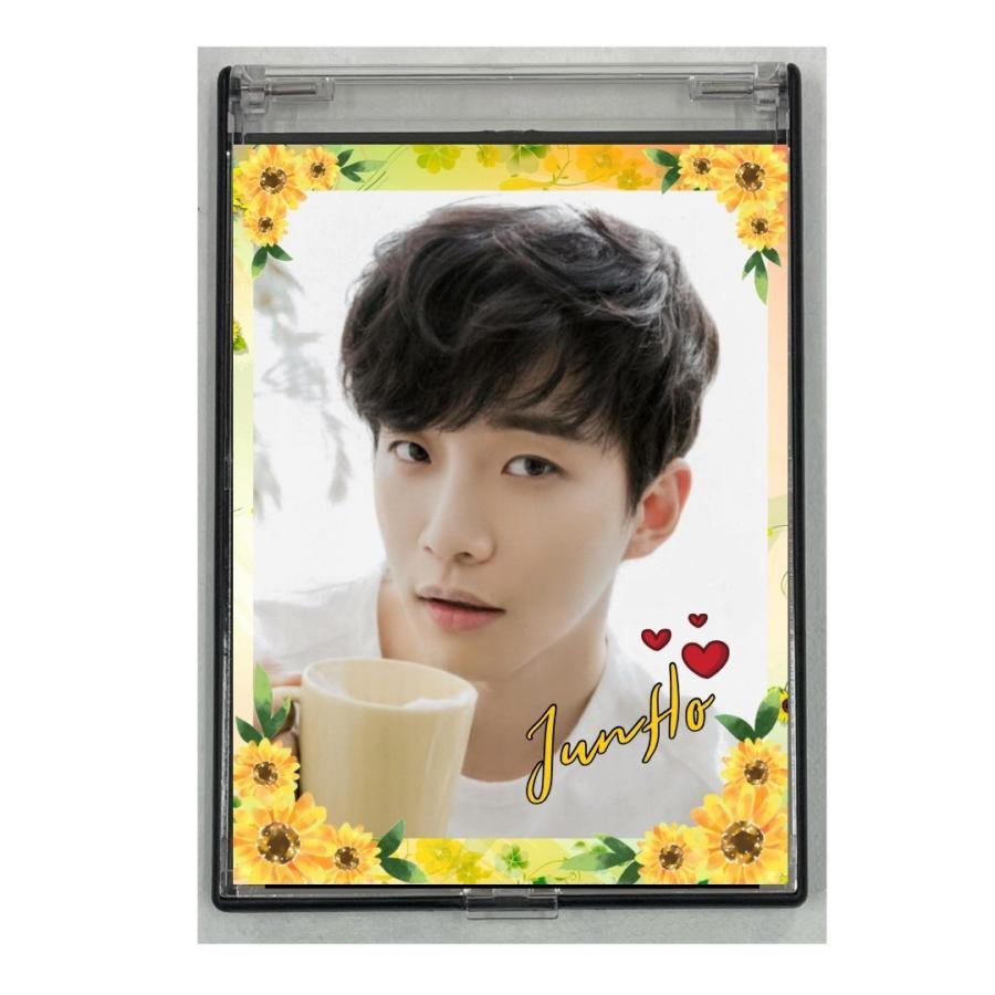 ジュノ 2pm 写真入り ミラー Web限定 グッズ 鏡 韓流 Jb042 1