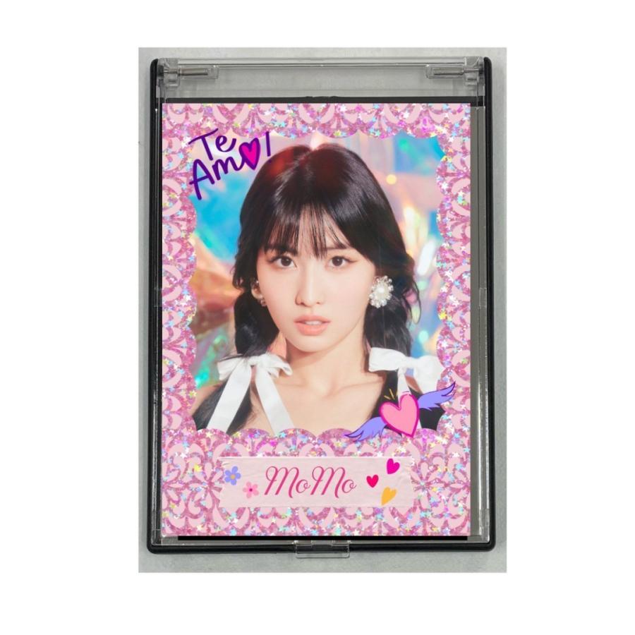 TWICE モモ ファンファーレ チェキ twice モモ 直筆サイン入りチェキの通販 by yulhi's shop｜ラクマ