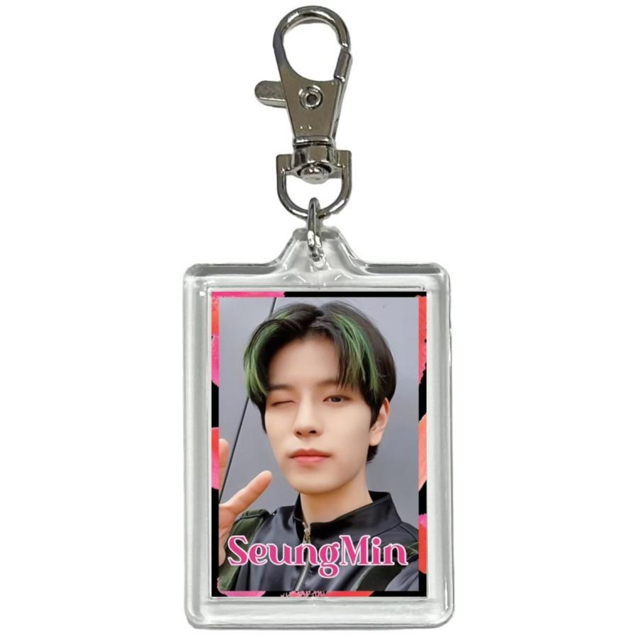 Stray Kids スンミン グッズ スンミン StrayKids ストレイキッズ スキズ 写真入り キーホルダー 韓