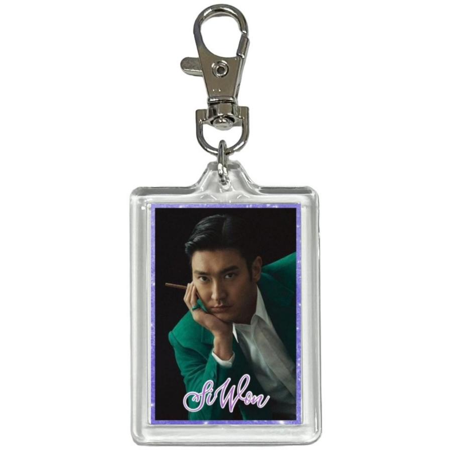 シウォン SUPERJUNIOR スーパージュニア 写真入り キーホルダー 韓流