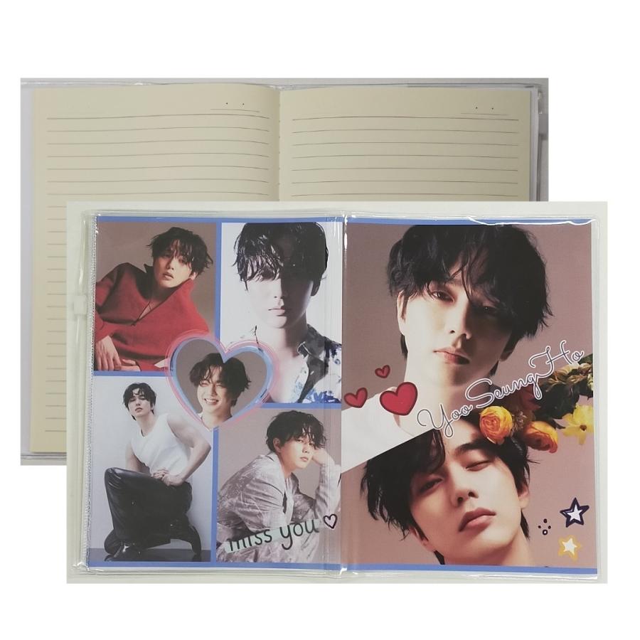 シールと写真おまけ付き ユスンホ ビニールカバー ノート A5サイズ 韓流 グッズ Jg021 1 Jg021 1 アンジーソウル 通販 Yahoo ショッピング