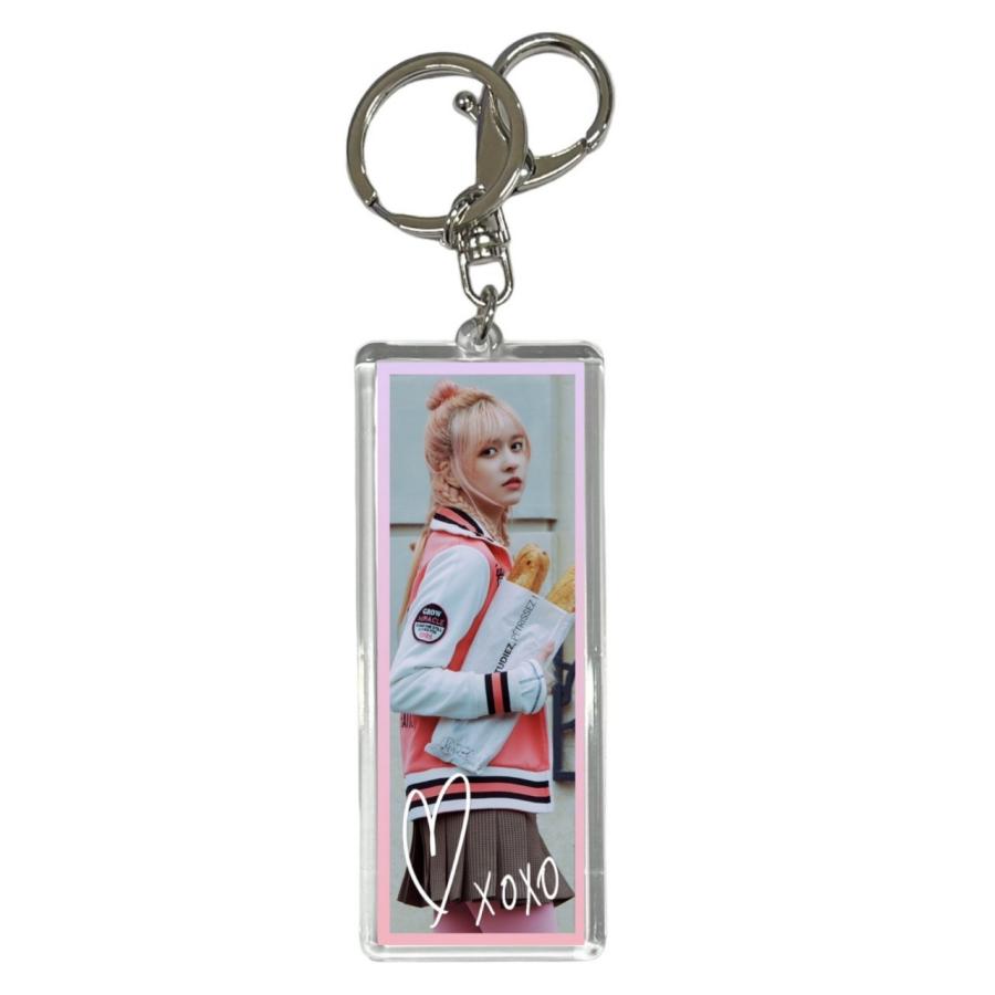 リリー NMIXX エンミックス 両面 写真入り キーホルダー 韓流 グッズ