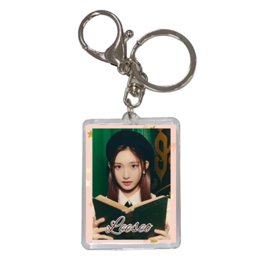 イソ IVE アイヴ 両面 写真入り キーホルダー 韓流 グッズ js105-4