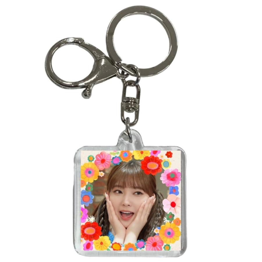 マユカ NiziU ニジュー 両面 写真入り キーホルダー 韓流 グッズ ju008