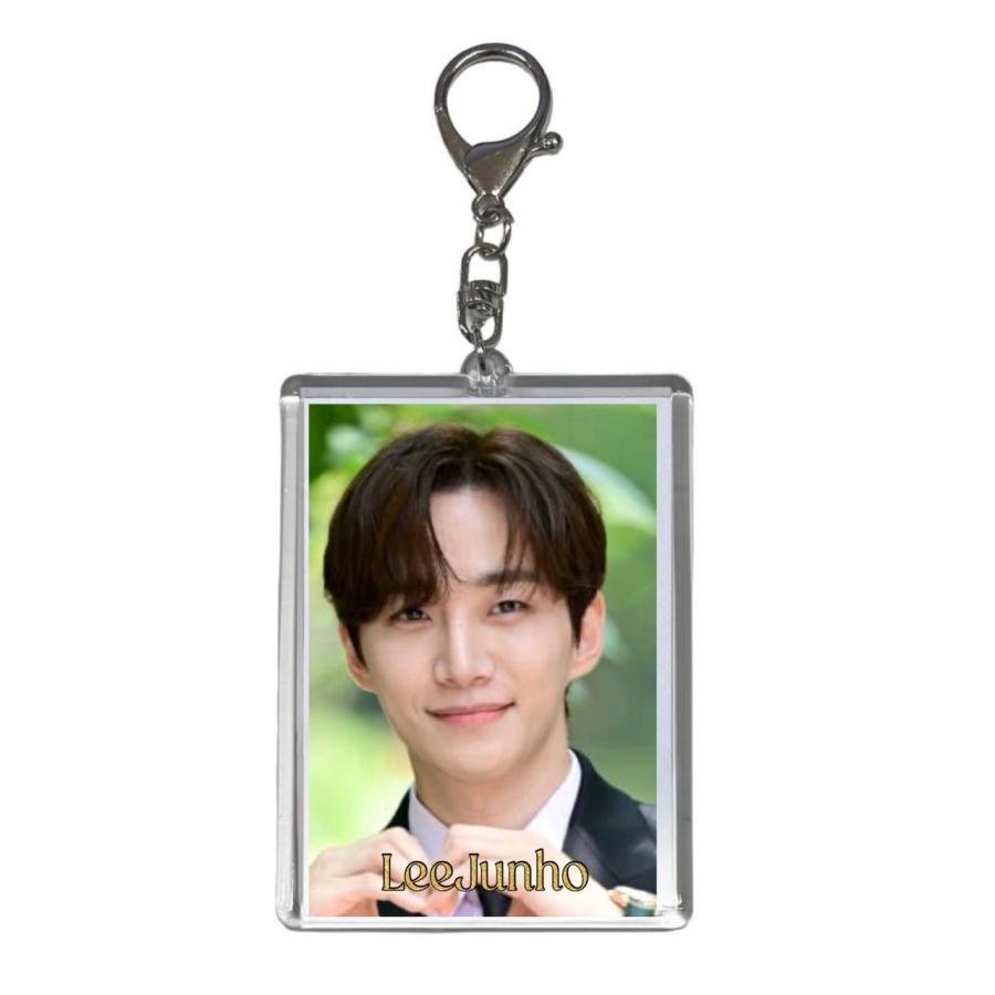 ジュノ 2PM トレカサイズ 写真入り キーホルダー 韓流 グッズ jv037-2