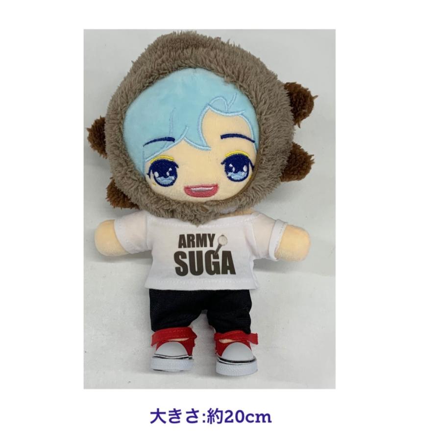 キャラクター ドール Bts 防弾少年団 Suga シュガ似 着せ替え ぬいぐるみ 人形 韓流 グッズ Naw0 1 Naw0 1 アンジーソウル 通販 Yahoo ショッピング