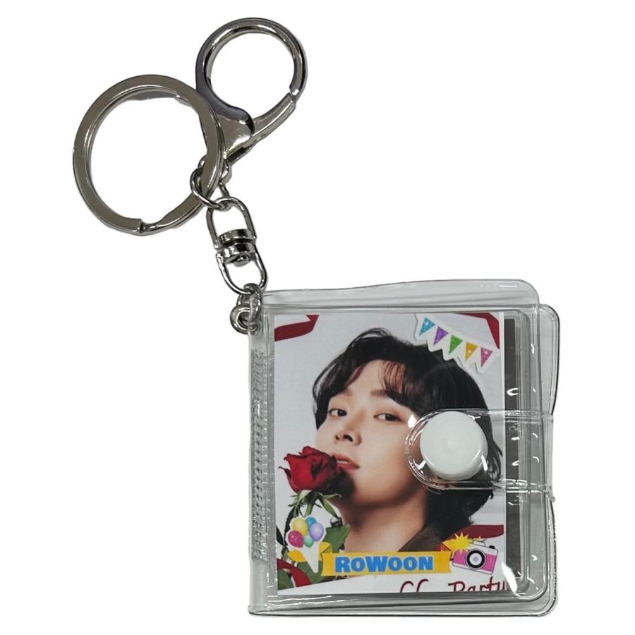 ロウン　キーホルダー ロウン ミニフォトブック キーホルダー 韓流 グッズ nd059-1