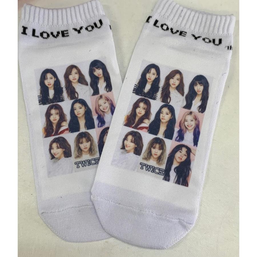 TWICE くつ下 ソックス 靴下 韓流 グッズ nha143-6 : nha143-6