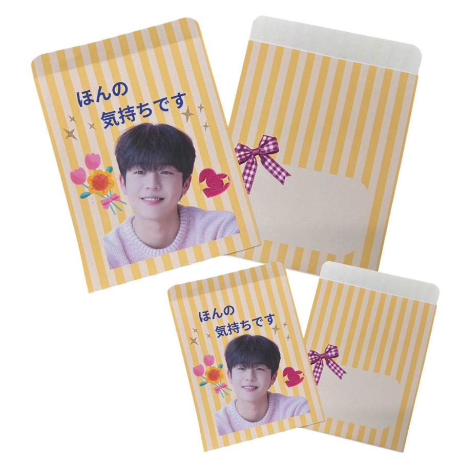 チェジョンヒョプ クラフト袋 2サイズ8枚セット 封筒 紙袋 小袋