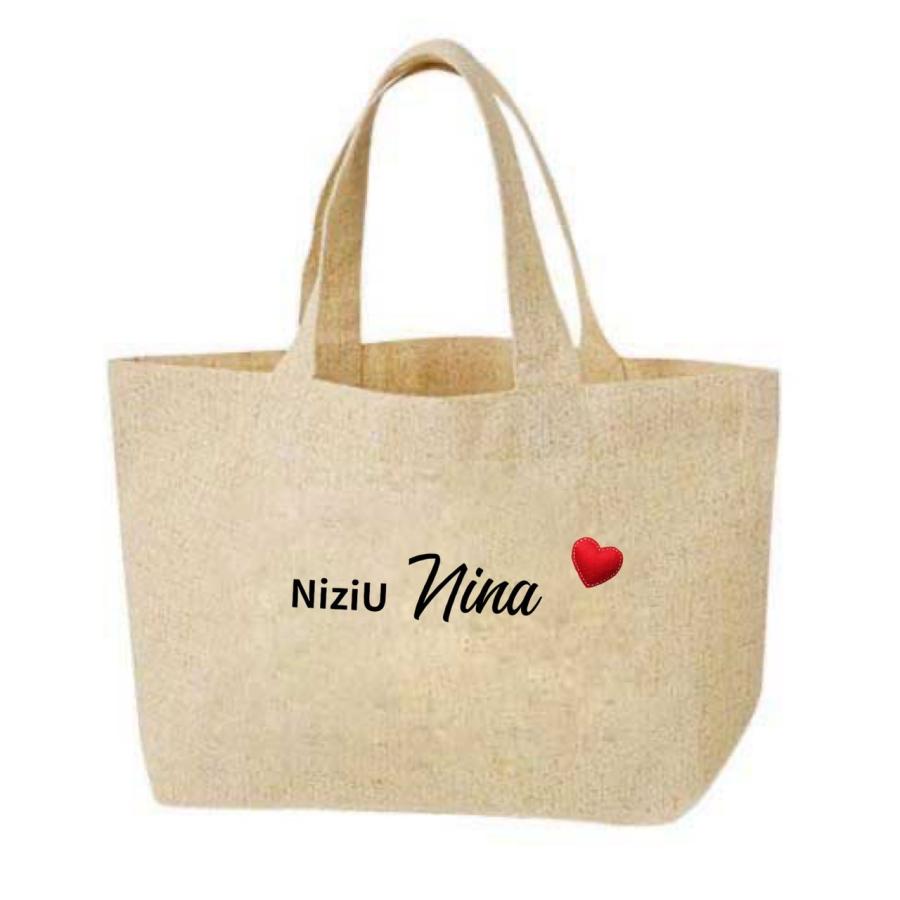 ニナ Nina NiziU ニジュー キャンバス ミニ バッグ ミニトート お弁当