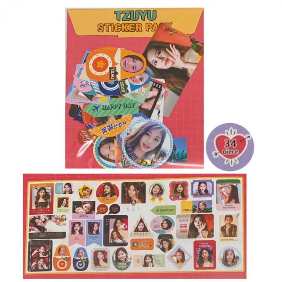 ツウィ TWICE トゥワイス ステッカーパック シール 韓流 グッズ pc001