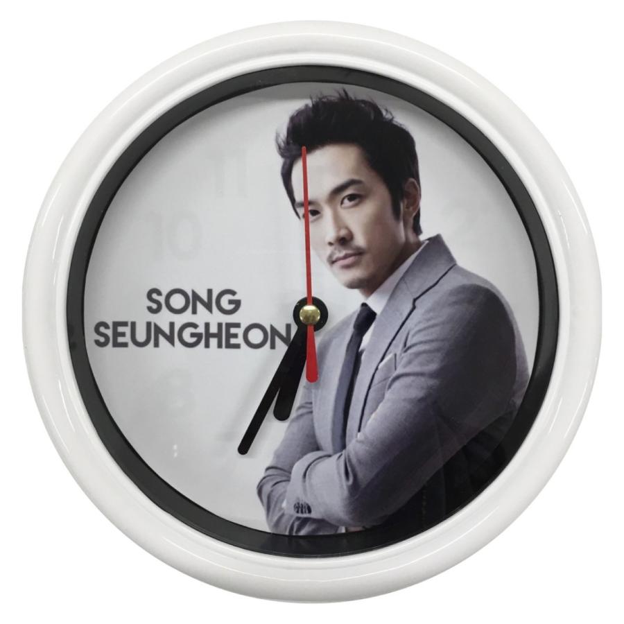 ソンスンホン SONGSEUNGHEON 壁掛け 時計 韓流 グッズ pf036-1｜angieseoul