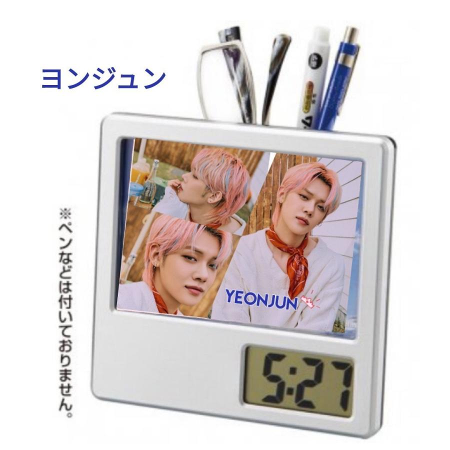 ヨンジュン Txt ティーバイティー Tomorrowxtogether 写真入り ペン立て付き 置き時計 時計 フォトフレーム 韓流 グッズ Ph008 1 Ph008 1 アンジーソウル 通販 Yahoo ショッピング