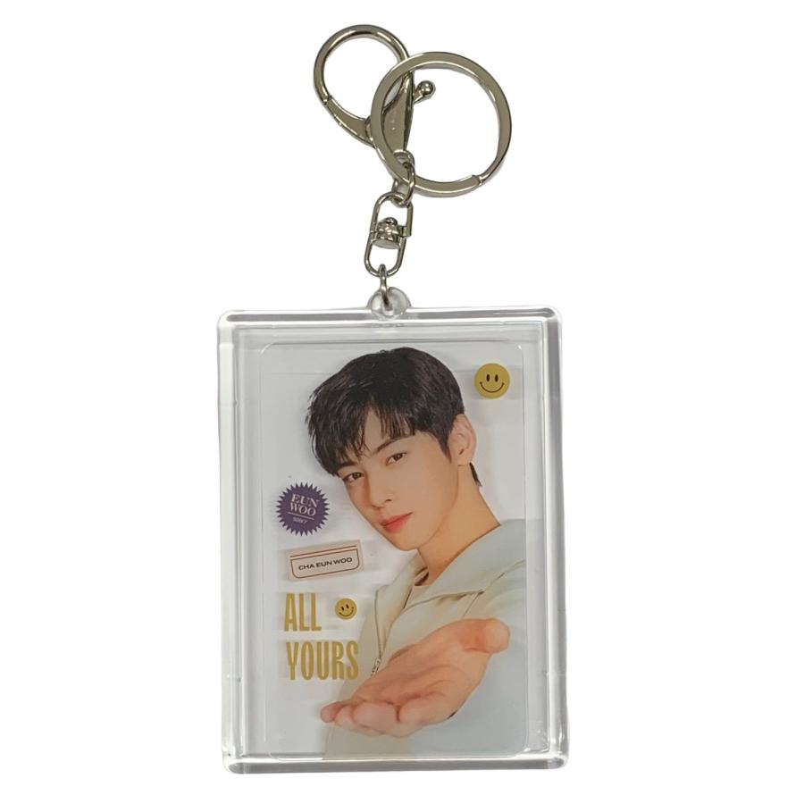 チャウヌ ASTRO アストロ 透明トレカ入り キーホルダー 韓流 グッズ