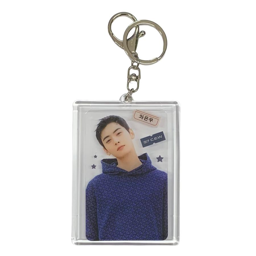 チャウヌ ASTRO アストロ 透明トレカ入り キーホルダー 韓流 グッズ