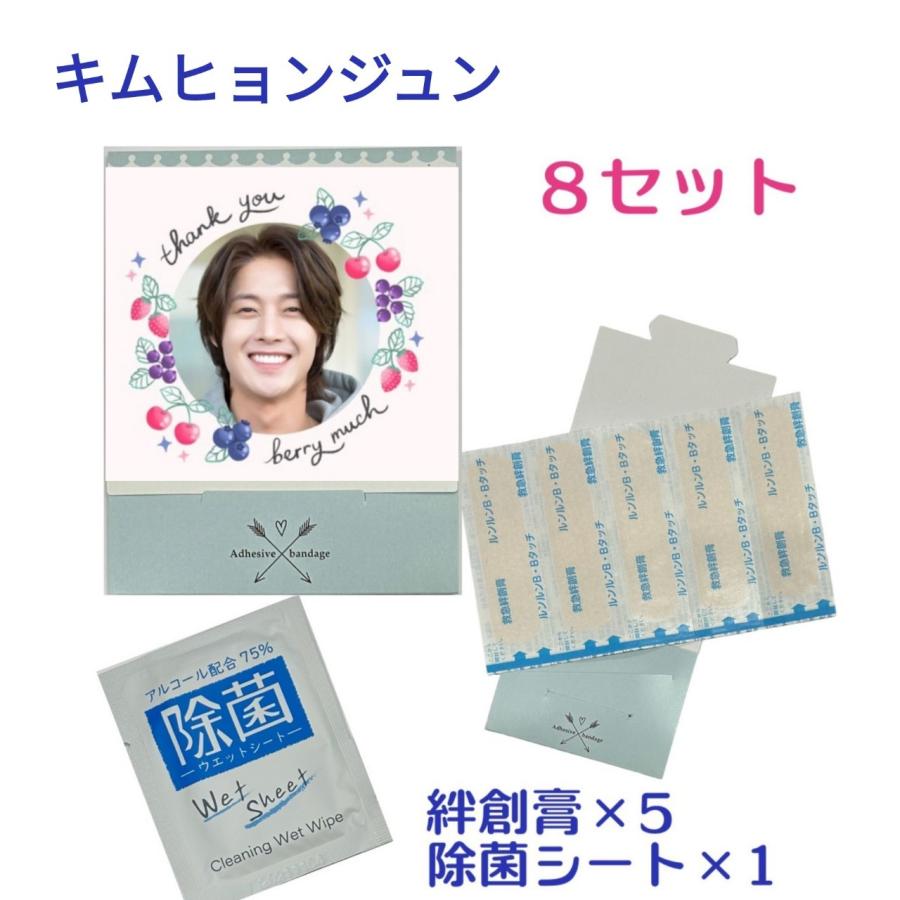 キムヒョンジュン お手軽 ソンムル 8点セット 絆創膏 除菌シート 韓流 