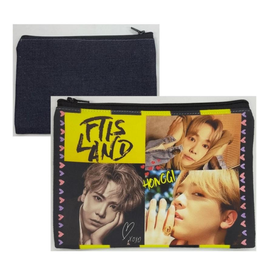 ホンギ FTISLAND エフティーアイランド フラット ポーチ 韓流 グッズ
