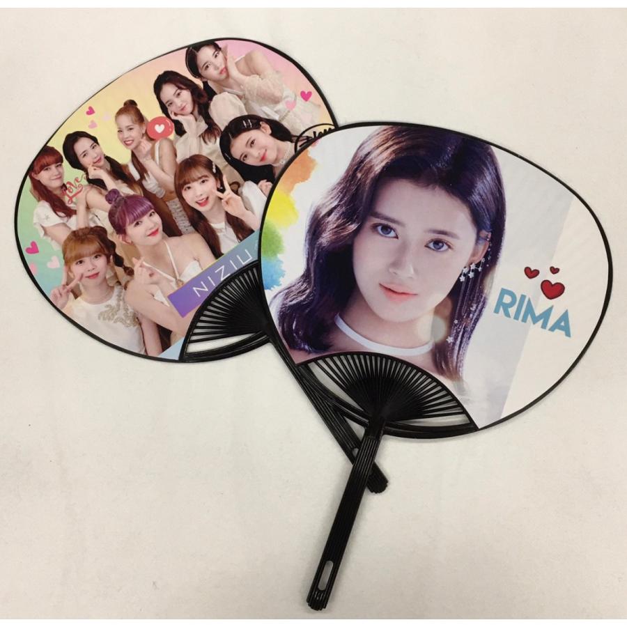 NiziU ニジュ RIMA リマ レギュラーサイズ うちわ 写真入り 韓流